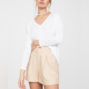 NWT Rails White Long Sleeve Aden Top Size XS